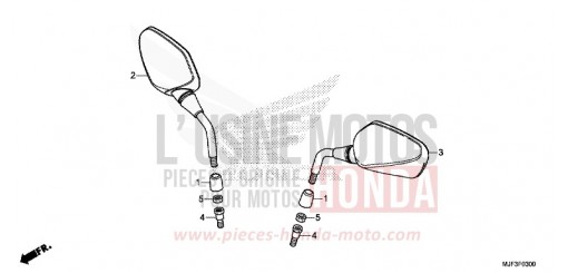 MIROIR CTX700AE de 2014